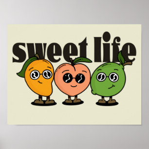 Poster de vida doce
