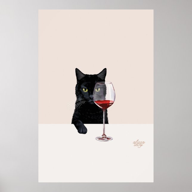 Poster de vinho (Frente)