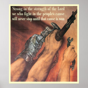 Poster de Vintage War da Primeira Guerra e da Segu