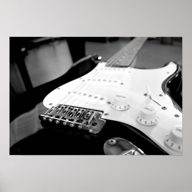 Poster de Violão Elétrico (Frente)