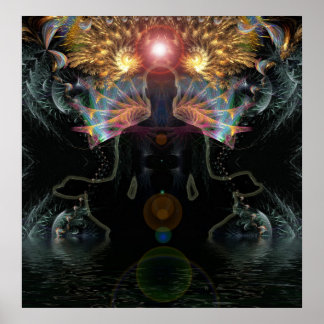Poster de visões meditacionais