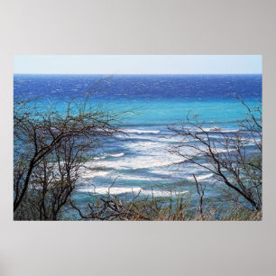Poster de Vista Cênica do Oceano