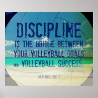 Poster de Voleibol de Praia 002 para Motivação