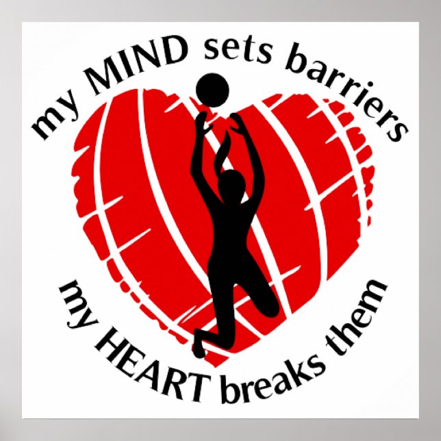 Poster de Voleibol para Garotas (Frente)