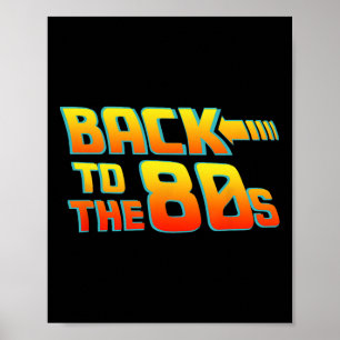Poster De Volta À Década De 80 - Festa De Vestido Engraça