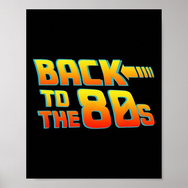 Poster De Volta À Década De 80 - Festa De Vestido Engraça (Frente)