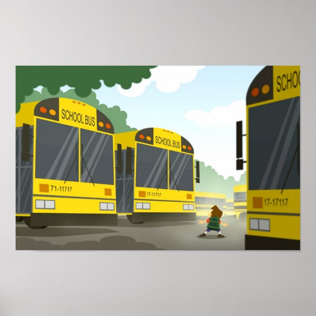 Pôster De volta à escola (Frente)