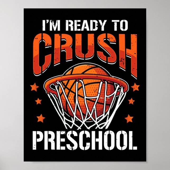 Poster De Volta À Escola De Pincel À Pré-Escolas (Frente)