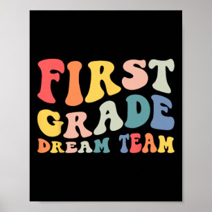 Poster De Volta à Escola Equipe dos Sonhos da 1ª Série Pr