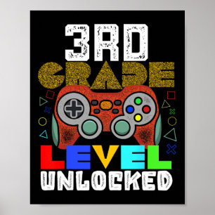 Poster De Volta à Escola Gamer da 3ª Série
