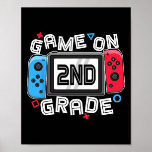 Poster De Volta à Escola Jogo Ativado 2ª Série Divertido