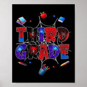 Poster De Volta à Escola Meninos da 3ª Série Gamer Primei