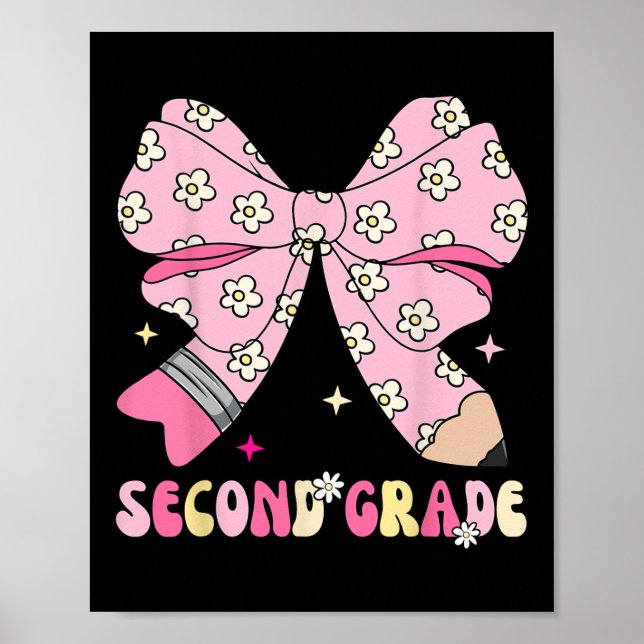 Poster De Volta À Escola Segundo segundo Coquet De Profes (Frente)