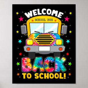 Poster De Volta À Faculdade De Barramento Da Escola De Fa