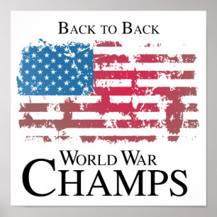 Poster De volta à guerra mundial traseira champs.png