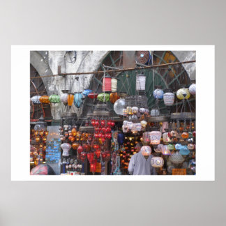 Poster de volta a istanbul medieval