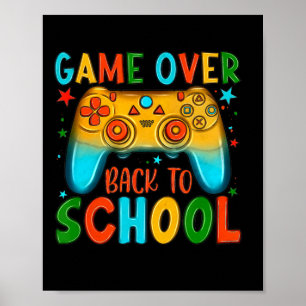 Poster De Volta Ao Jogo Da Diversão Escolar Sobre O Profe