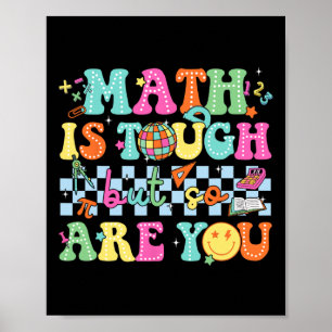 Poster De Volta às Aulas Professor de Matemática Matemáti