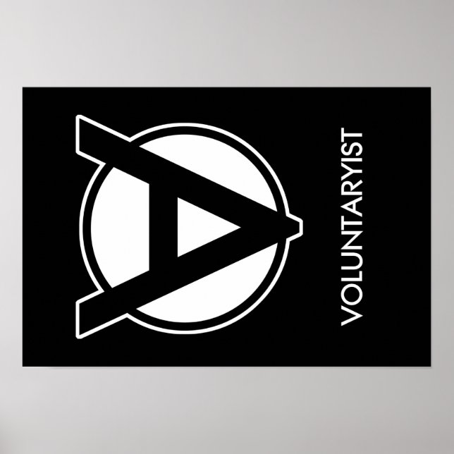 Poster de Voluntariado 19 por 13 (Frente)