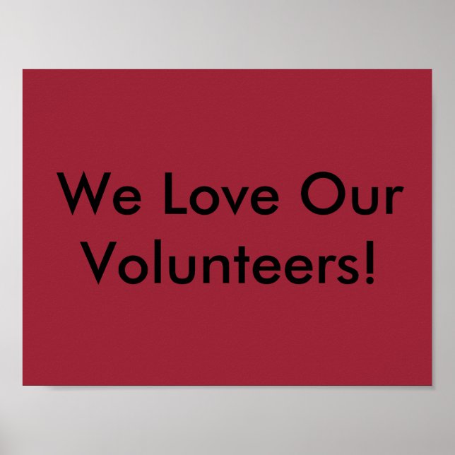 Poster de voluntário correspondente (Frente)