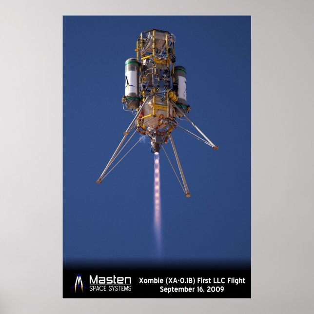 Poster de Voo Livre Xombie (Frente)