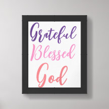 Poster de Wall Art do Monograma de Nome Personaliz