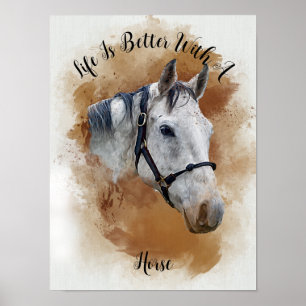 Poster de Wall Art Horse Personalizado