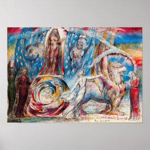 Poster de William Blake Beatrice