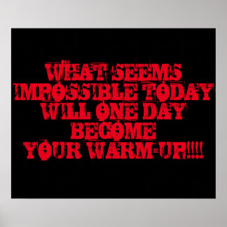 Poster de Workout Motivacional