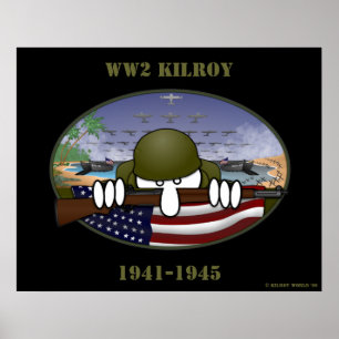 Poster de WW2 Kilroy