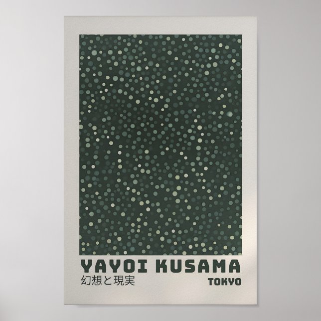 Poster de Yayoi Kusama - Abstrato Yayoi Kusama Imp (Frente)