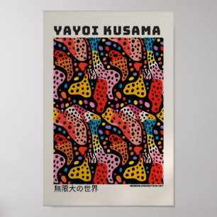 Poster de Yayoi Kusama - Abstrato Yayoi Kusama Imp