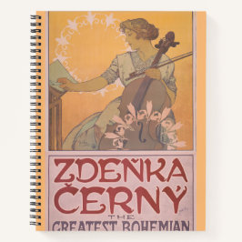 Poster de Zdenka Cerny por Alphonse Mucha