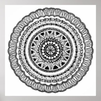 Poster de Zendala "Queste"