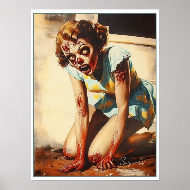 Poster Dead, Dreamy, and Dangerously Darling: Susie-Q (Frente)