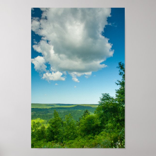 Poster Deadman's Hill Overlook, Michigan (Frente)