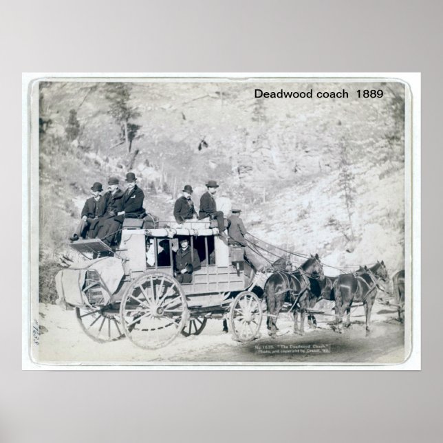 Poster Deadwood coach  Print (Frente)