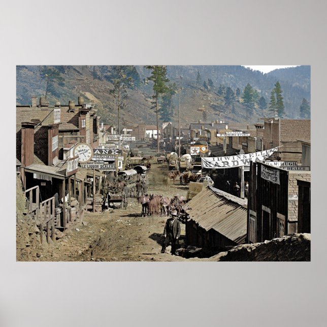 Poster DEADWOOD como visto por Wild Bill Hickok 1876 (Frente)