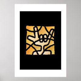 Poster Deaf-Hand