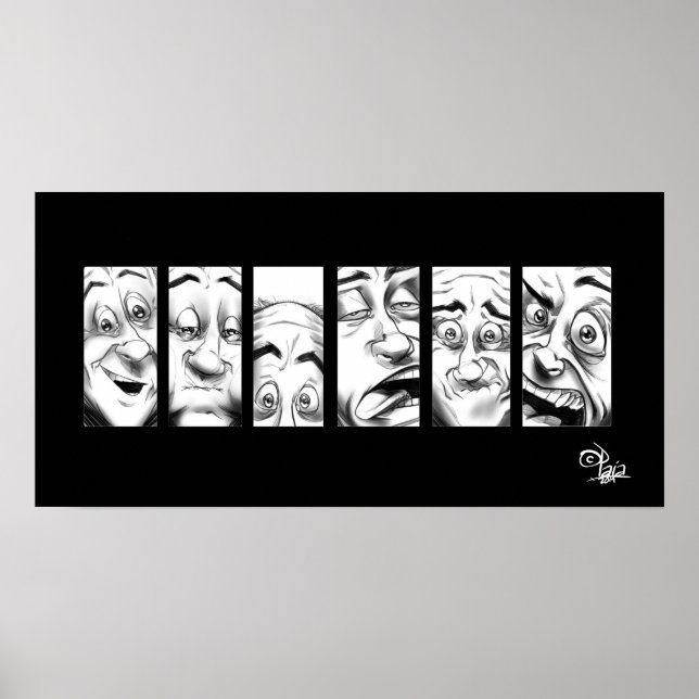 Pôster DeaFaces! (Frente)