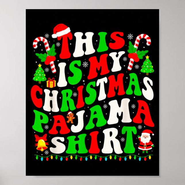 Poster Dear Santa I Can Explain Funny Christmas Kids Men  (Frente)