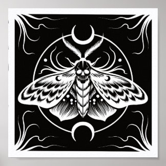 Poster Death Head Moth