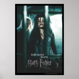 Poster Deathly Hallowly - Bellatrix e Lucius