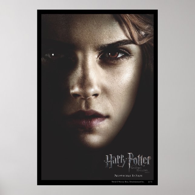 Poster Deathly Hallowly - Hermione (Frente)