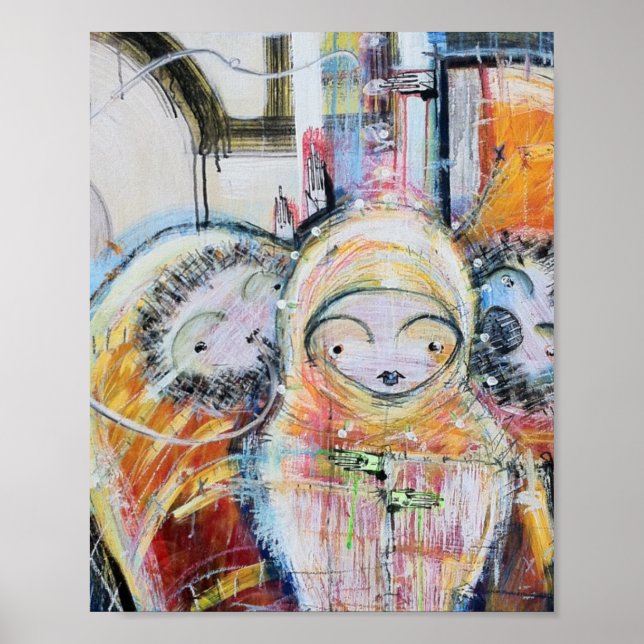 Pôster Debate sobre o sacrifício da inocência (Frente)