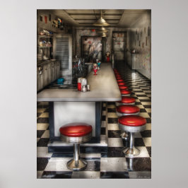 Poster Década de 1950 - O Sorvete