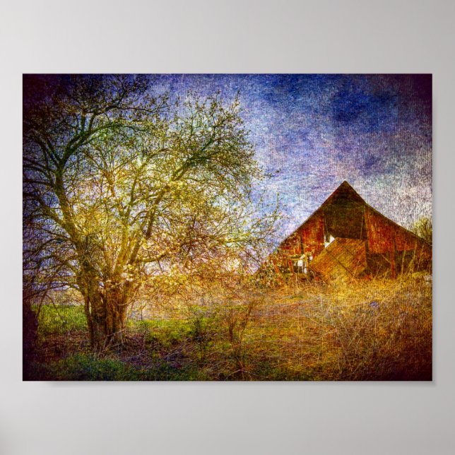 Pôster Decadência Rural (Frente)