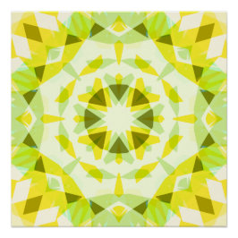 Pôster Decado de Dopamina, Estrela Verde Amarelo,