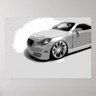 Poster deCarro Esportivo