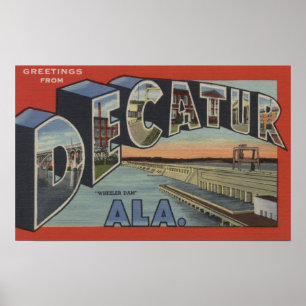 Pôster Decatur, Alabama - grandes cenas da letra